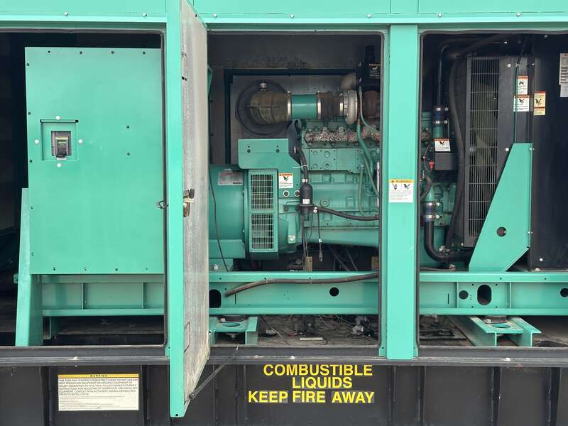 Used Cummins DQDAA QSL9-G7 Diesel Generator, 193 Hrs, EPA Tier 3