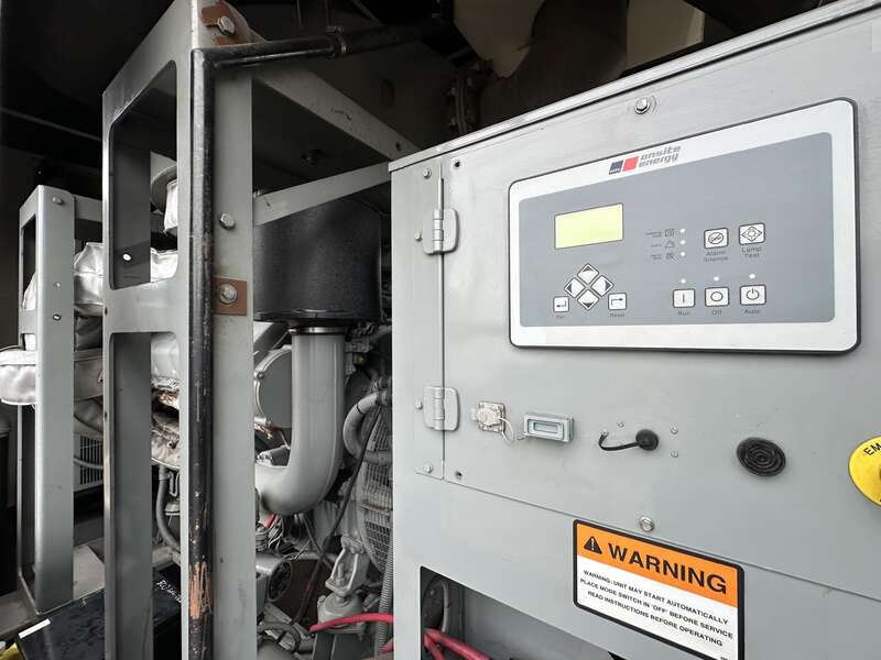 Used MTU DS550 12V1600G10S Diesel Generator 119 Hrs EPA Tier 2