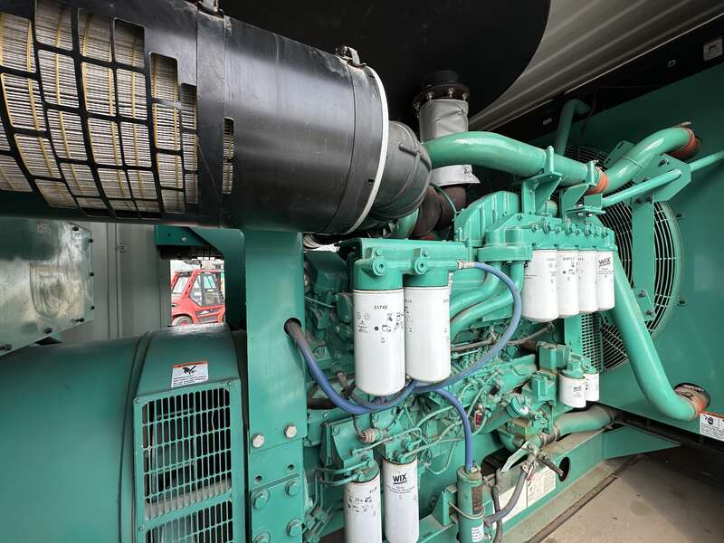 Used Cummins DFHD, QST30-G5 Diesel Generator,479 Hrs