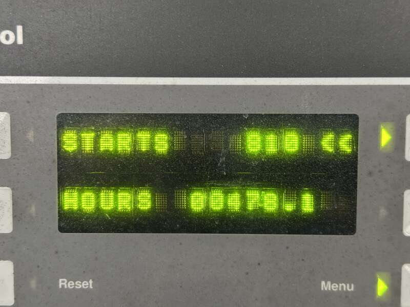 Used Cummins DFHD, QST30-G5 Diesel Generator,479 Hrs