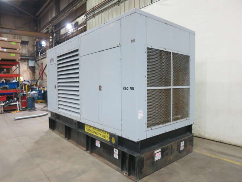 Used Elliot 780 RD Diesel Generator, 306 Hrs