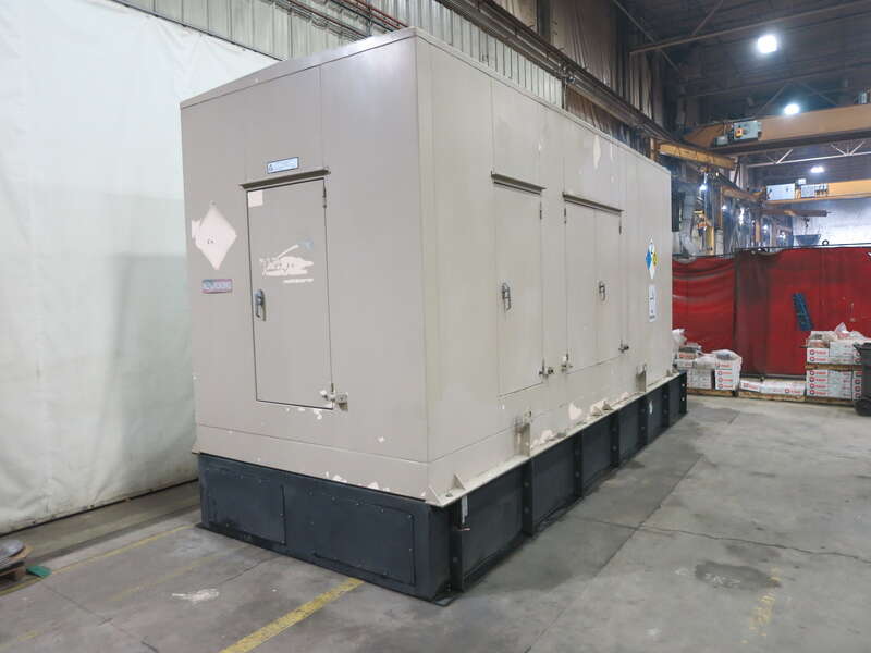 Cummins DFEK QSX15-G9 NR2 Diesel Generator, 328 Hrs, EPA Tier 2