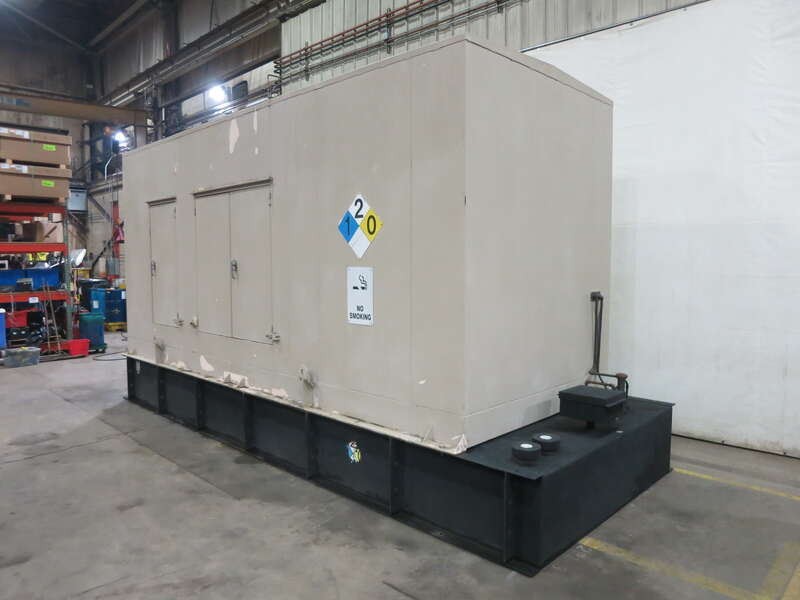 Cummins DFEK QSX15-G9 NR2 Diesel Generator, 328 Hrs, EPA Tier 2