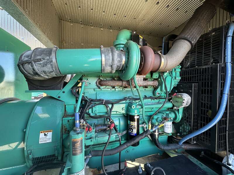 Cummins DFEK QSX15-G9 NR2 Diesel Generator, 328 Hrs, EPA Tier 2