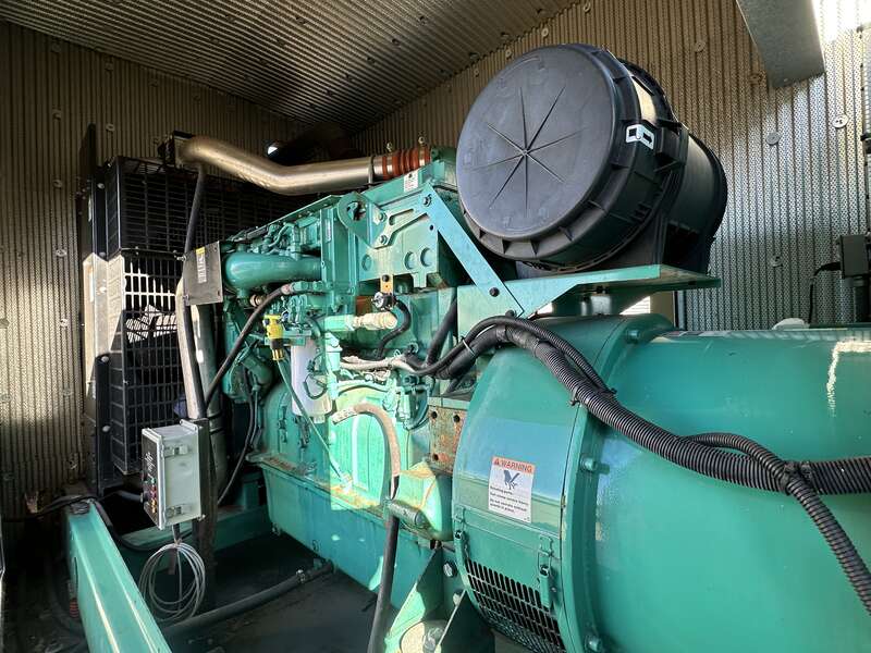 Cummins DFEK QSX15-G9 NR2 Diesel Generator, 328 Hrs, EPA Tier 2