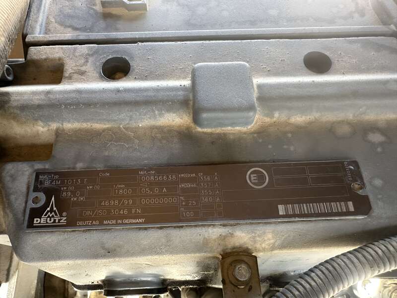 Used Generac SD060 Rental Grade Diesel Generator 8.6 Hrs