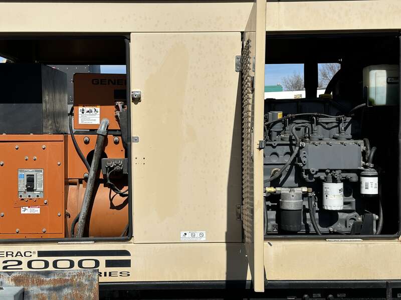 Used Generac SD060 Rental Grade Diesel Generator 8.6 Hrs