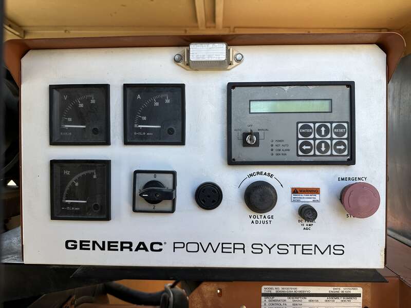 Used Generac SD060 Rental Grade Diesel Generator 8.6 Hrs
