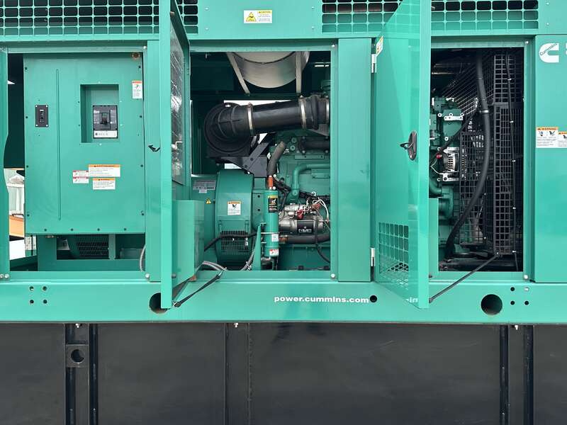 Used Cummins DFEJ QSX15-G9 NR2 Diesel Generator 91 Hrs EPA Tier 2