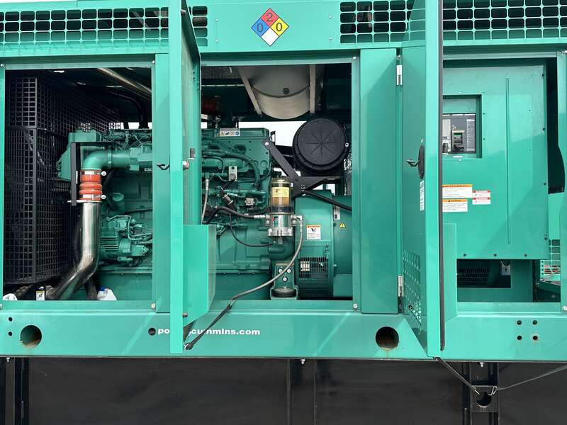 Used Cummins DFEJ QSX15-G9 NR2 Diesel Generator 91 Hrs EPA Tier 2