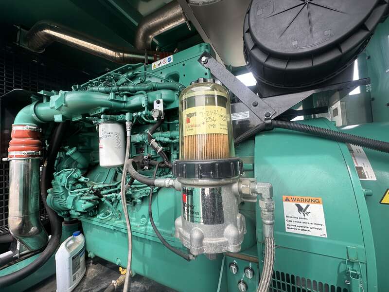 Used Cummins DFEJ QSX15-G9 NR2 Diesel Generator 91 Hrs EPA Tier 2
