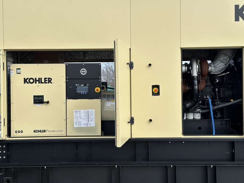 New Kohler 600REOZVB TWD16444GE Diesel Generator, 3 Hrs, EPA Tier 2