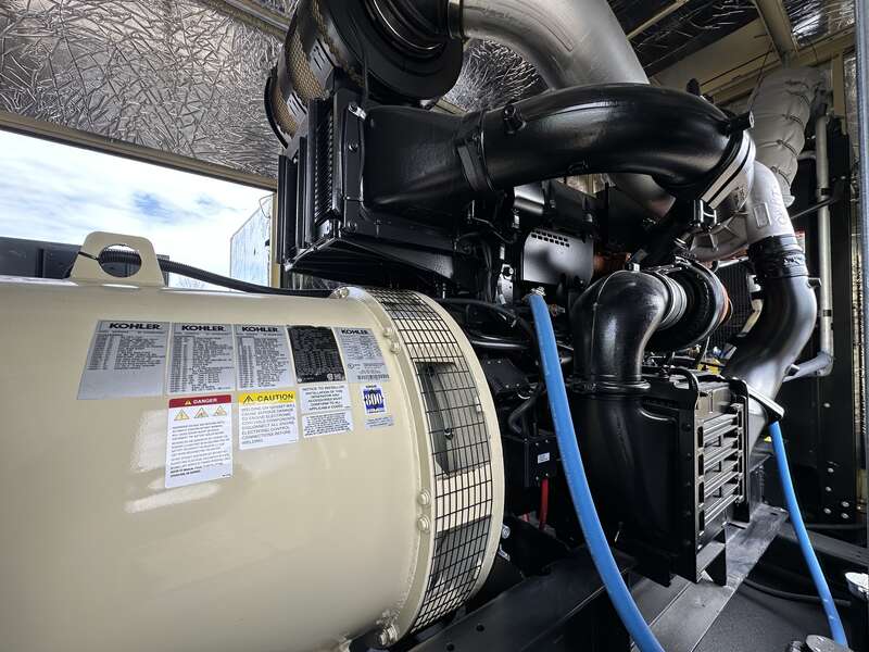New Kohler 600REOZVB TWD16444GE Diesel Generator, 3 Hrs, EPA Tier 2
