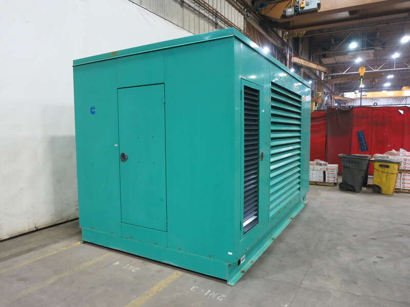 Used Cummins GFGA GTA28 Natural Gas Generator, 259 Hrs