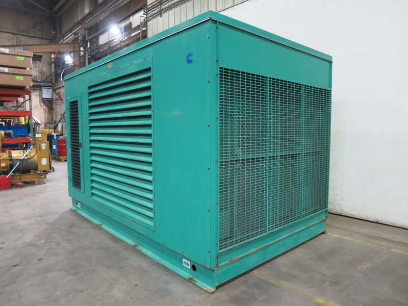 Used Cummins GFGA GTA28 Natural Gas Generator, 259 Hrs