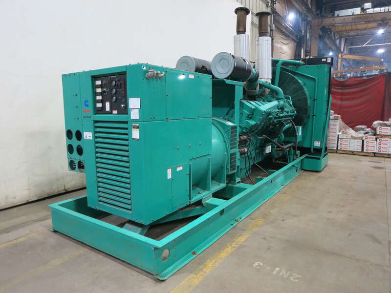 Used Cummins DFLE KTA50-G9 Diesel Generator, 229 Hrs