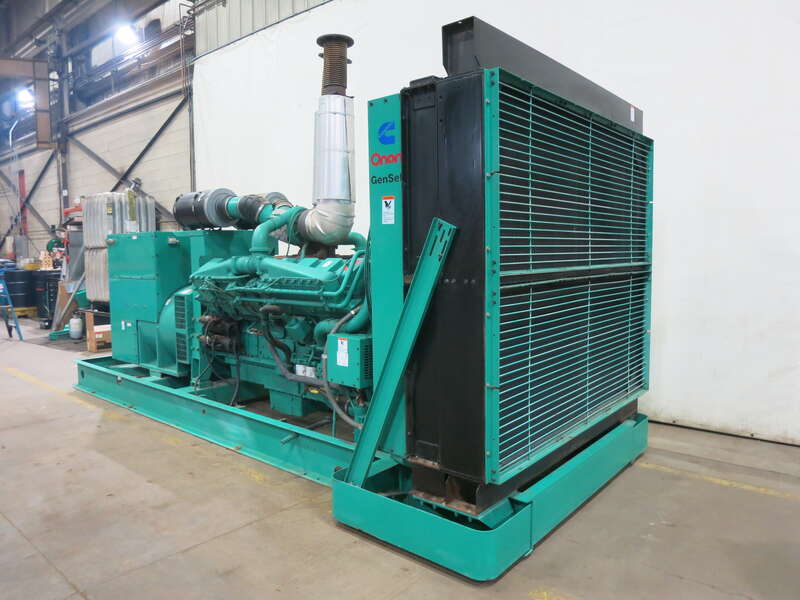 Used Cummins DFLE KTA50-G9 Diesel Generator, 229 Hrs