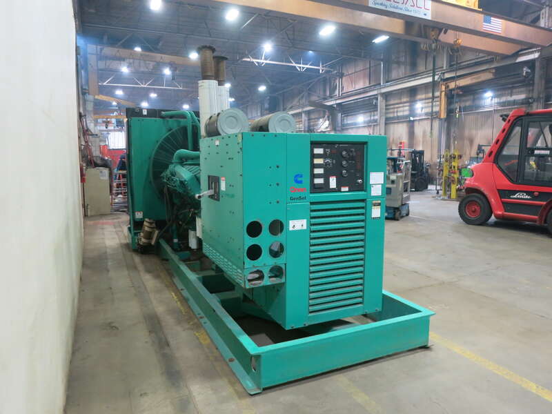 Used Cummins DFLE KTA50-G9 Diesel Generator, 229 Hrs