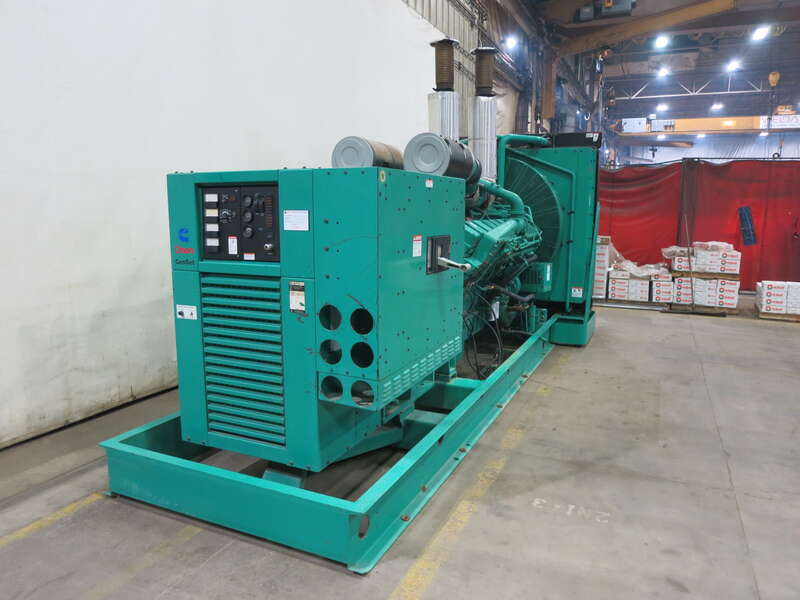 Used Cummins DFLE KTA50-G9 Diesel Generator, 224 Hrs