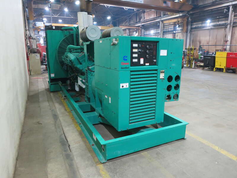 Used Cummins DFLE KTA50-G9 Diesel Generator, 224 Hrs
