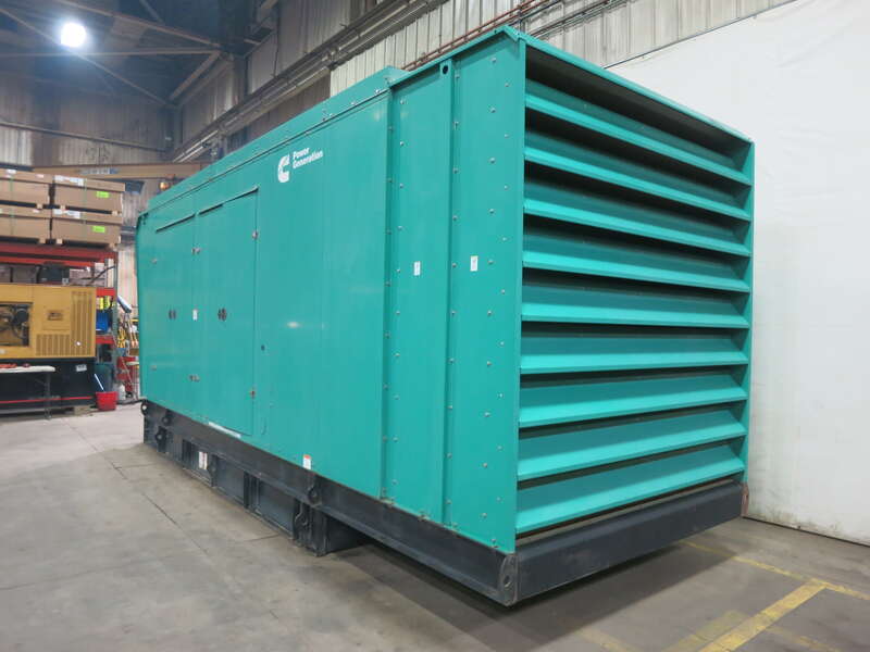 Used Cummins DQCA QSK23-G7 Diesel Generator, 685 Hrs, EPA Tier 2