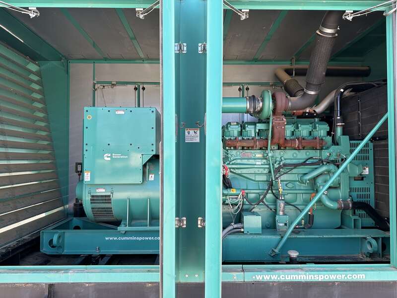 Used Cummins DQCA QSK23-G7 Diesel Generator, 685 Hrs, EPA Tier 2
