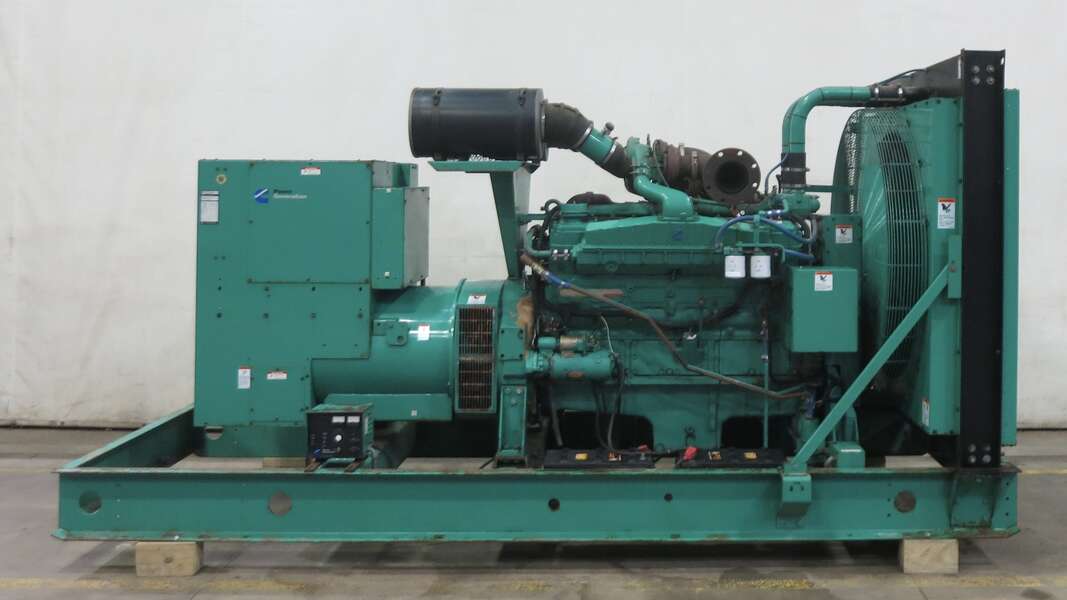Used Cummins DFGB VTA28-G5 Diesel Generator, 278 Hrs