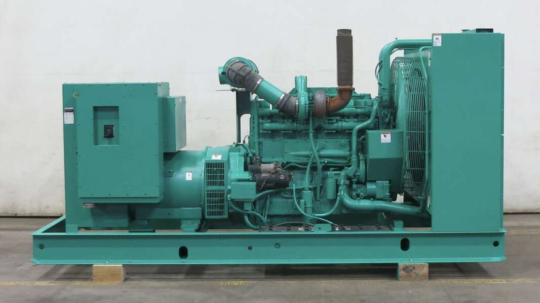 Used Cummins DFEC KTA19-G3 Diesel Generator, 582 Hrs