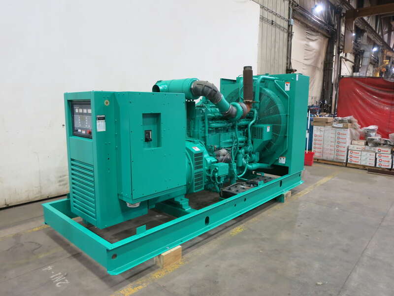 Used Cummins DFEC KTA19-G3 Diesel Generator, 582 Hrs