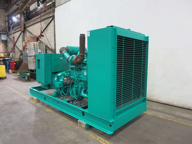 Used Cummins DFEC KTA19-G3 Diesel Generator, 582 Hrs