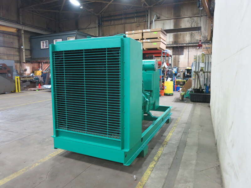 Used Cummins DFEC KTA19-G3 Diesel Generator, 582 Hrs