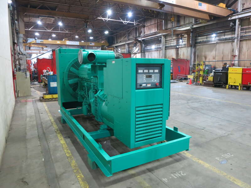 Used Cummins DFEC KTA19-G3 Diesel Generator, 582 Hrs