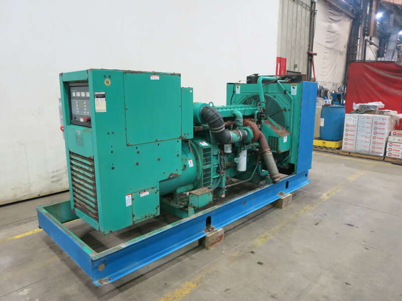 Used Cummins DFAC LTA10-G1 Diesel Generator, 517 Hrs