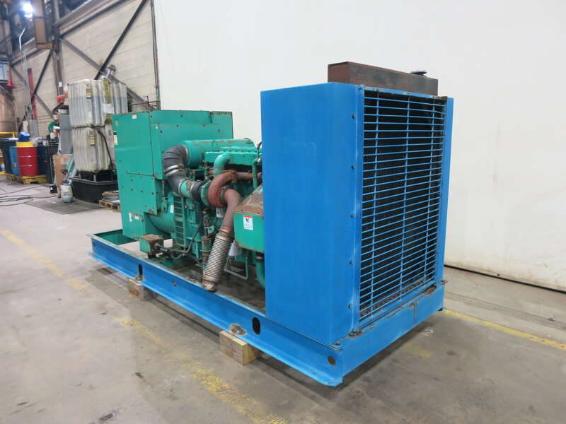 Used Cummins DFAC LTA10-G1 Diesel Generator, 517 Hrs