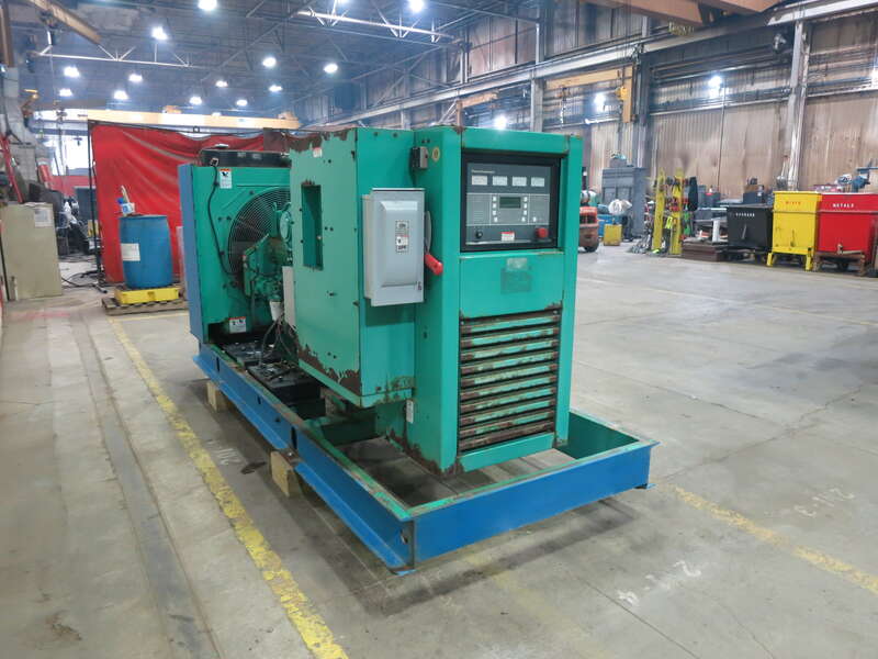Used Cummins DFAC LTA10-G1 Diesel Generator, 517 Hrs