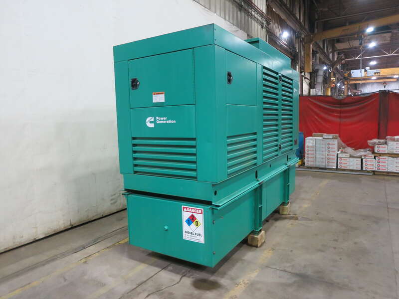 Used Cummins DFAB Diesel Generator, 370 Hrs