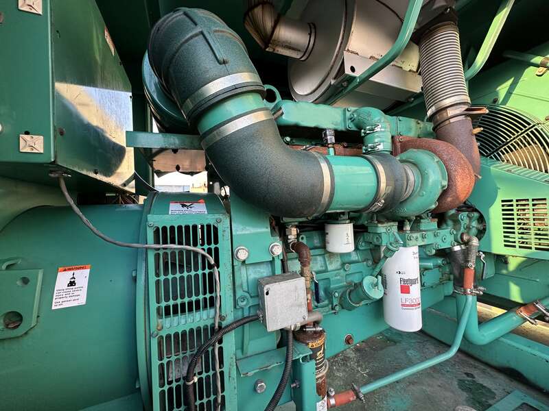 Used Cummins DFAB Diesel Generator, 370 Hrs