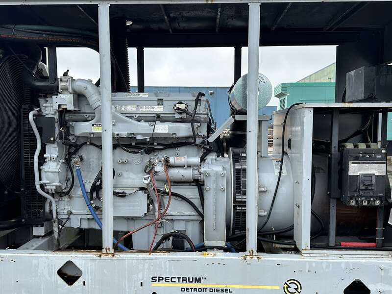 Used Detroit Diesel Spectrum 275GS Natural Gas Generator, 270 Hrs