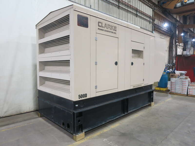 Used MTU DS00500 10V1600G80S Diesel Generator, 585 Hrs, EPA Tier 2