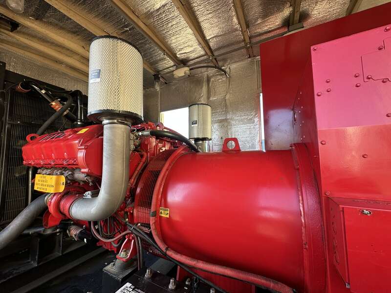 Used MTU DS00500 10V1600G80S Diesel Generator, 585 Hrs, EPA Tier 2