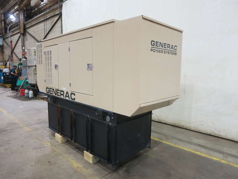 Used Generac SD080 Diesel Generator, 802 Hrs, Single Phase