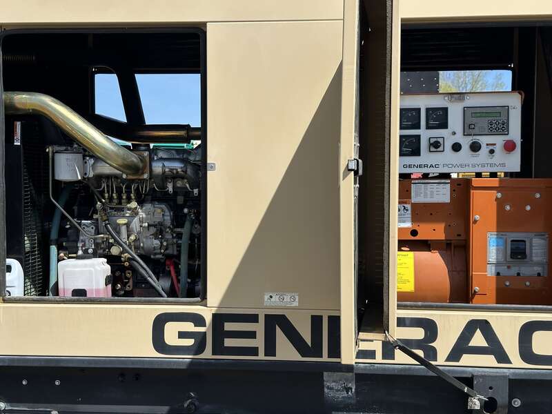 Used Generac SD080 Diesel Generator, 802 Hrs, Single Phase