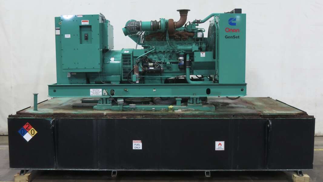Used Cummins 350DFCC NTA-855-G3 Diesel Generator, 889 Hrs