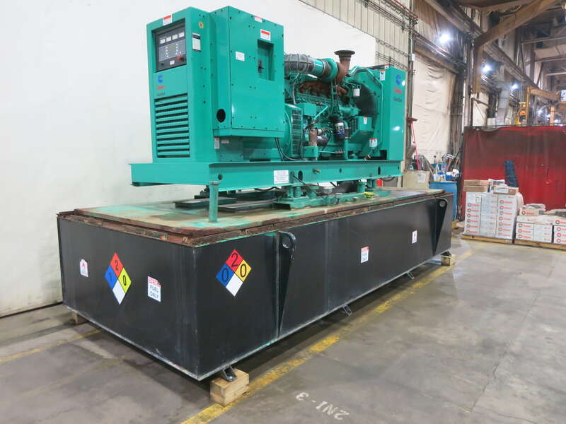 Used Cummins 350DFCC NTA-855-G3 Diesel Generator, 889 Hrs