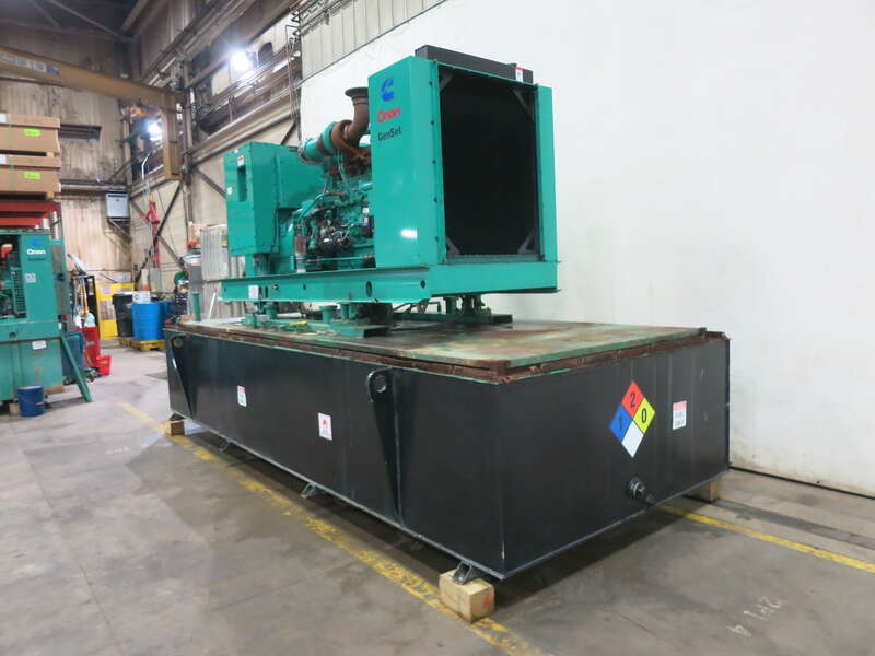 Used Cummins 350DFCC NTA-855-G3 Diesel Generator, 889 Hrs