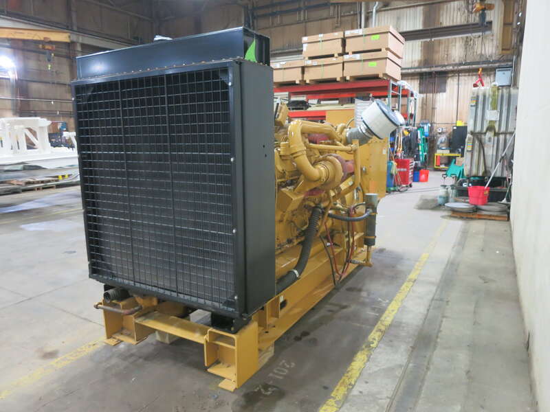 Used Caterpillar 3412 Diesel Generator, 1109 Hrs