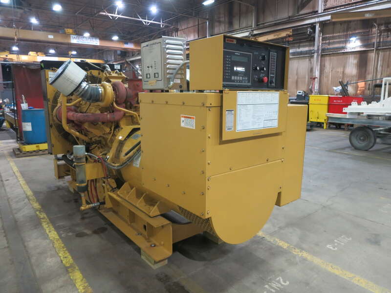 Used Caterpillar 3412 Diesel Generator, 1109 Hrs