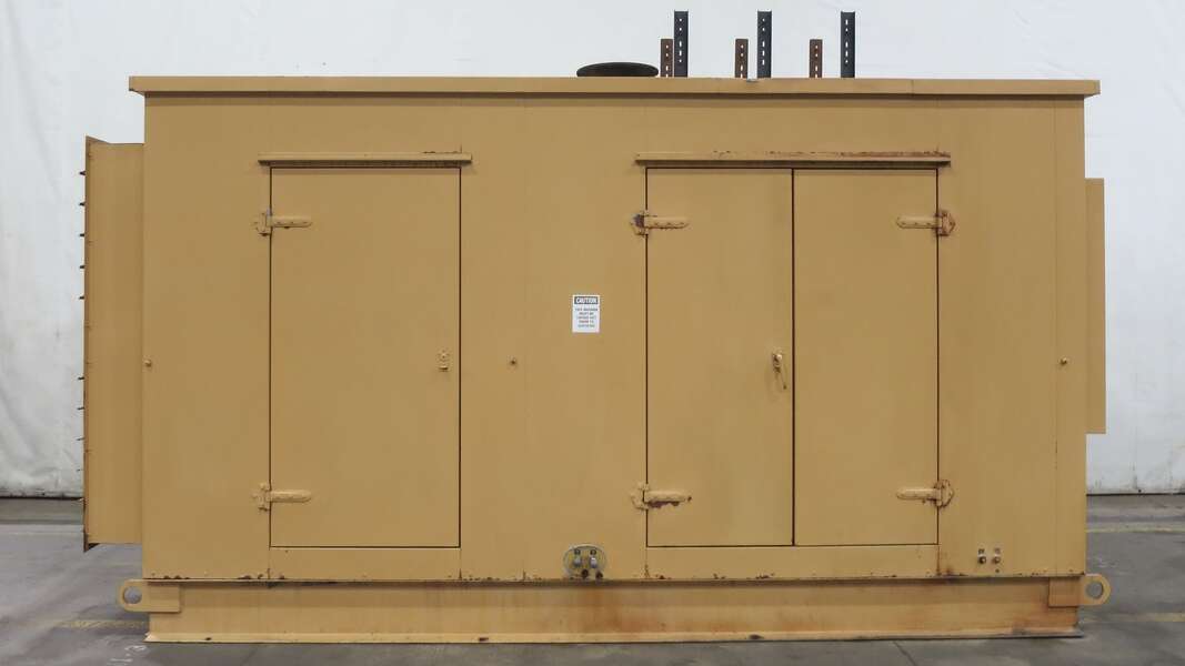 Used Caterpillar 3412 Diesel Generator, 1109 Hrs