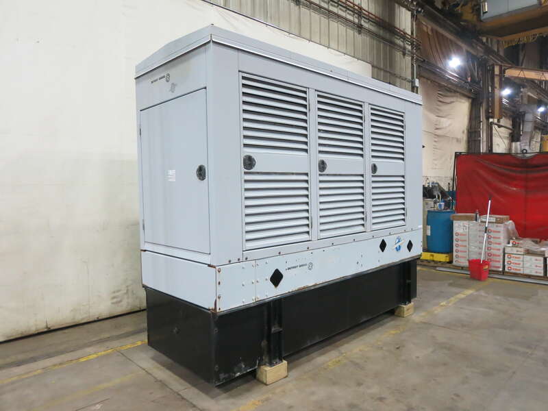 Used Detroit Diesel 250DSE Diesel Generator, 955 Hrs