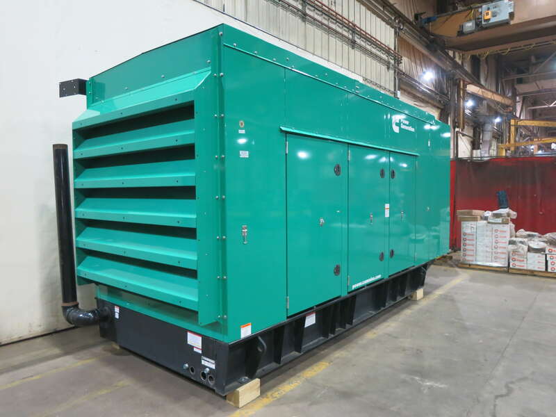 Used Cummins DQDAA QSL9-G7 Diesel Generator, 44 Hrs, EPA Tier 3